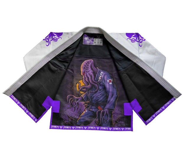 BJJ Horror Cthulhu - White - Raven Fightwear - US