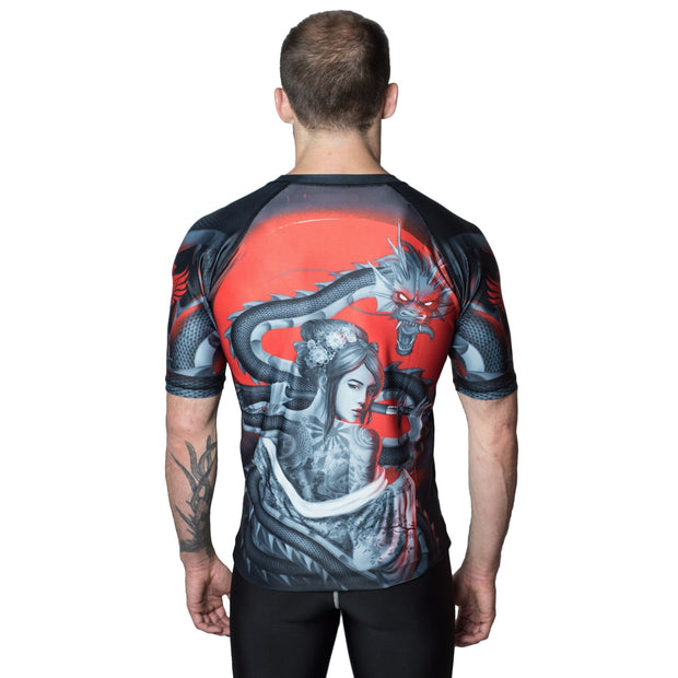 The Illustrated Geisha - Raven Fightwear - US