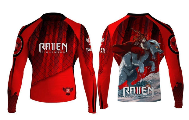 The Red Rashguard - Raven Fightwear - US